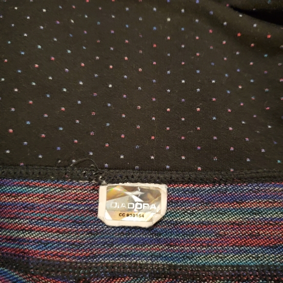 Diadora Black Athletic Shorts Size XS/S - Picture 7 of 7